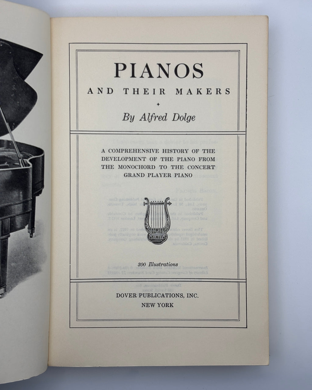 Pianos and Their Makers - Alfred Dolge (Used - Acceptable)