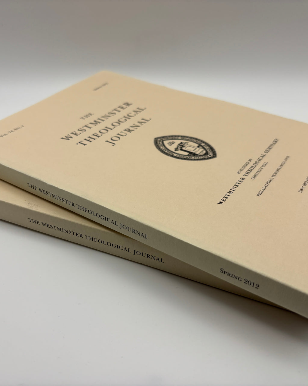 Westminster Theological Journal, Vol. 74, No. 1 & 2 (New)