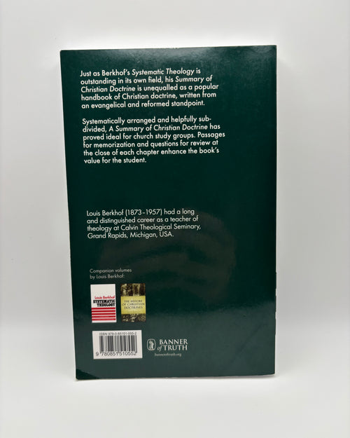 A Summary of Christian Doctrine - Louis Berkhof (Like New)