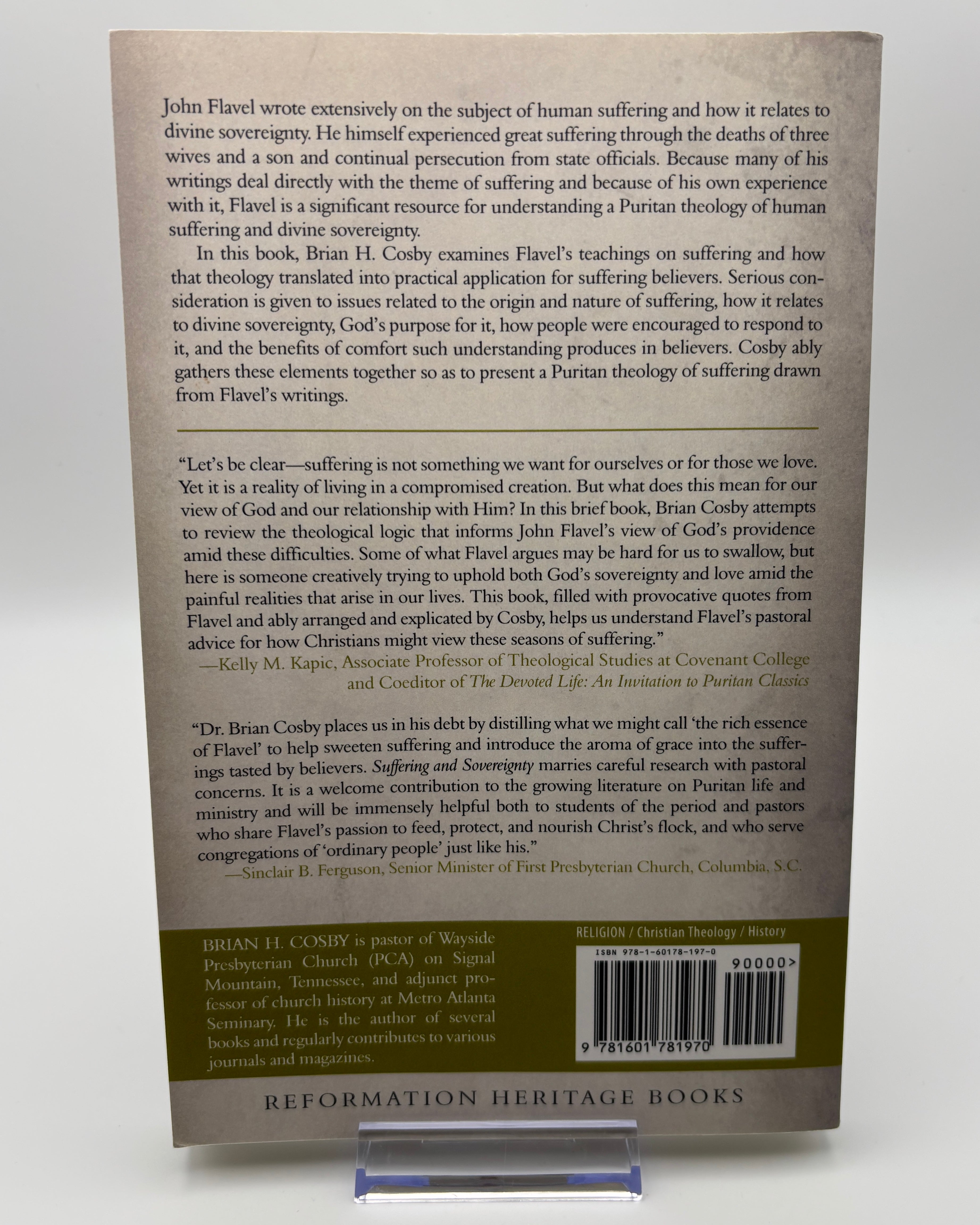 Suffering and Sovereignty - Brian Cosby (Like New)