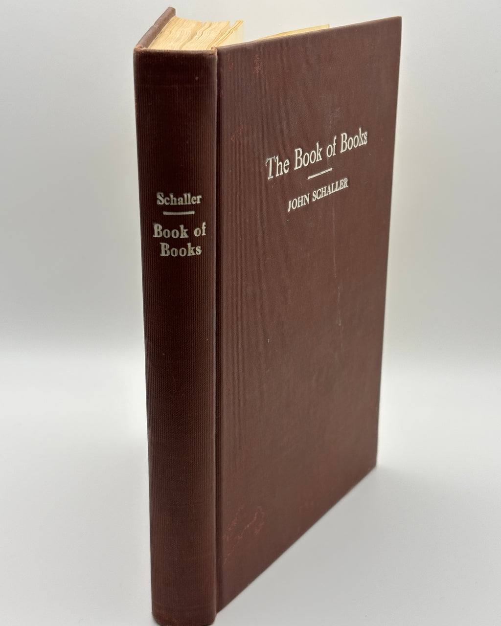 The Book of Books (1924 ed) - John Schaller (Used - Good)