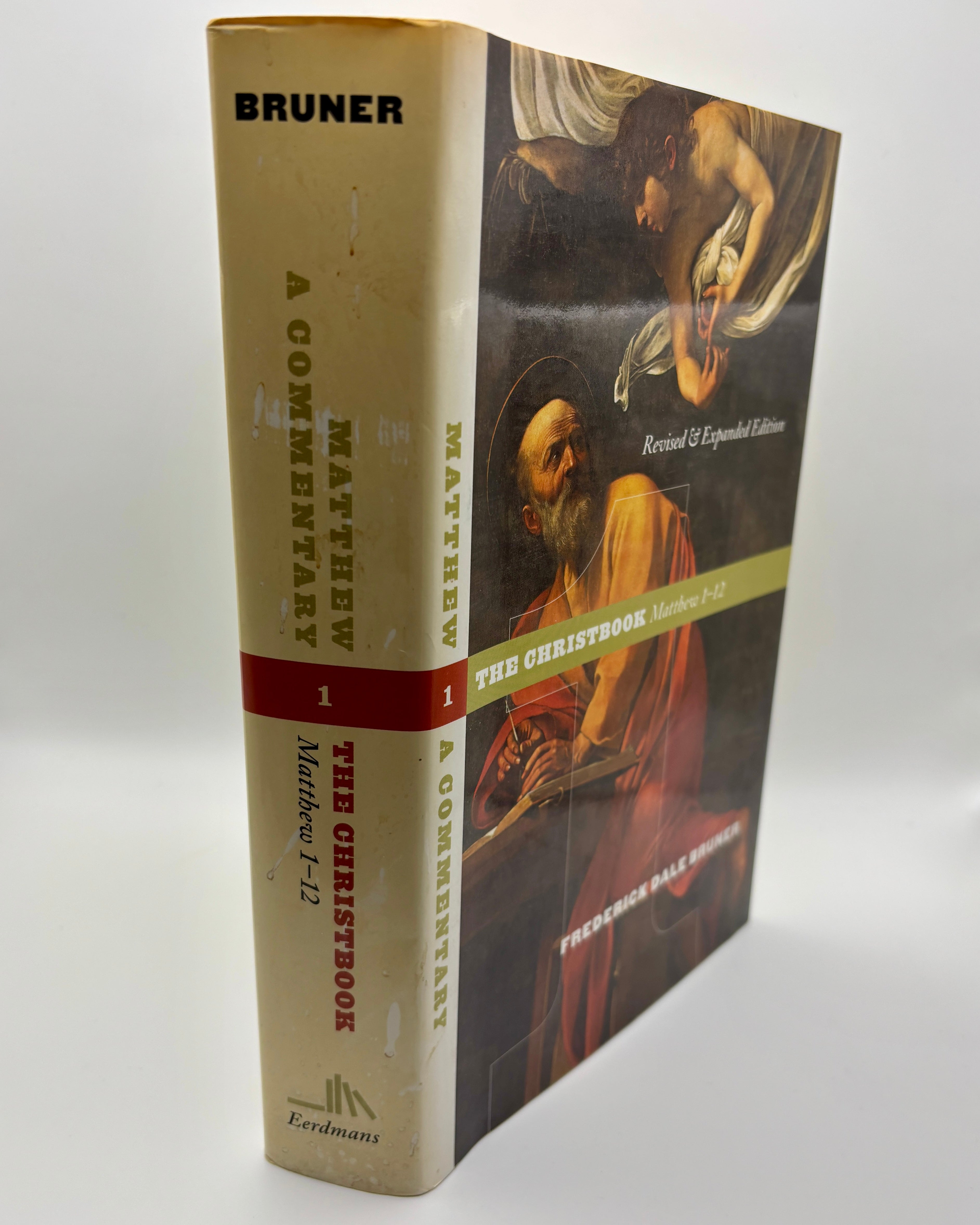 Matthew: A Commentary, Volume 1: The Christbook, Matthew 1-12 by Frederick Dale Bruner (Good)